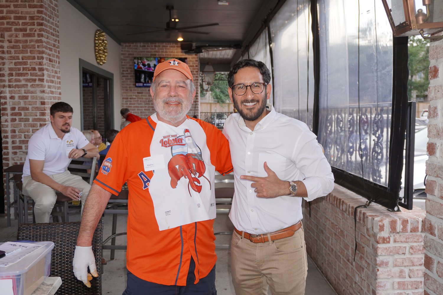 rafail-insurance-agency-astros-crawfish-boil-networking-eventMark Rafail and Team